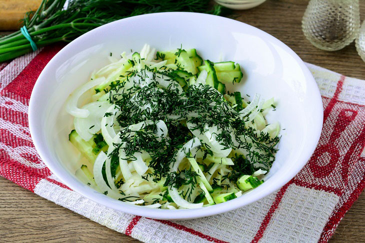 Salad "Proletarian" - a delicious dish of the simplest products