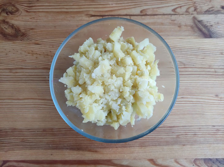 Christmas herring salad - elegant and solemn