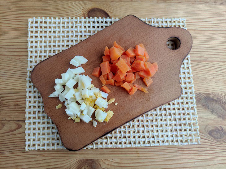 Japanese potato salad - an original and interesting recipe