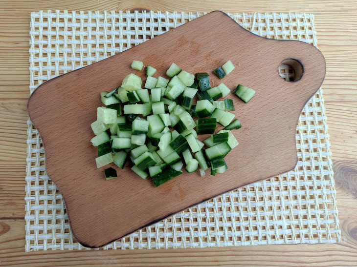 Japanese potato salad - an original and interesting recipe