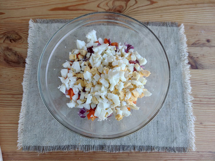 Finnish salad "Rosoli" - an original and quick recipe