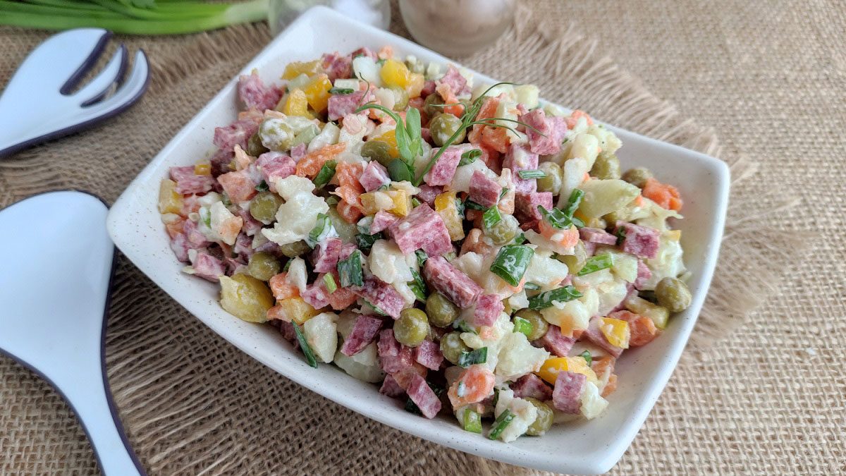 Salad “Bukovyna” – an interesting dish of Ukrainian cuisine