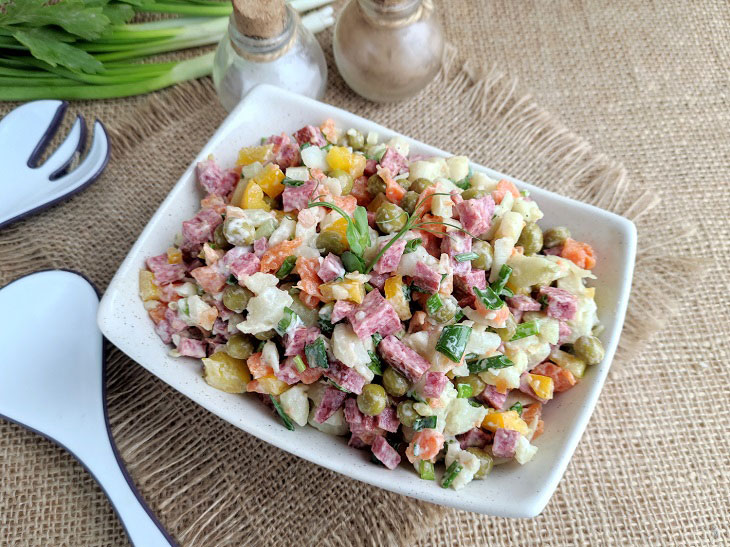 Salad "Bukovyna" - an interesting dish of Ukrainian cuisine