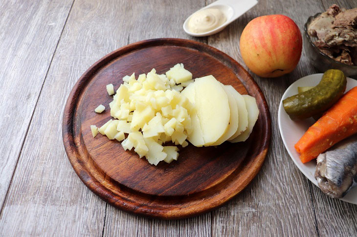 Salad "Latvian" - original and tasty