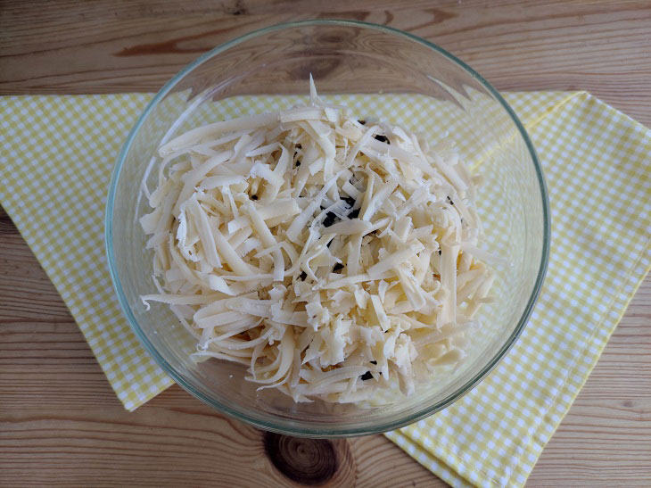 Salad "Corn" - beautiful and appetizing