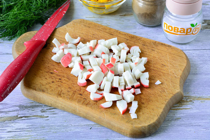 Salad "Wizard" - festive and tasty