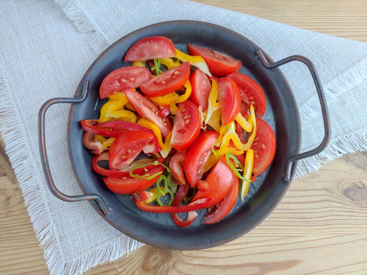 Roasted Eggplant Salad - An excellent summer dish