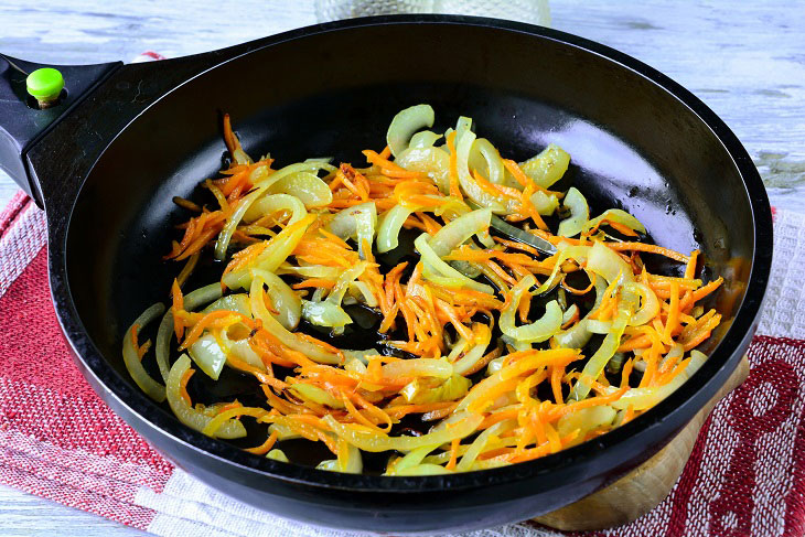 Salad "Champignons in Korean" - delicious and original