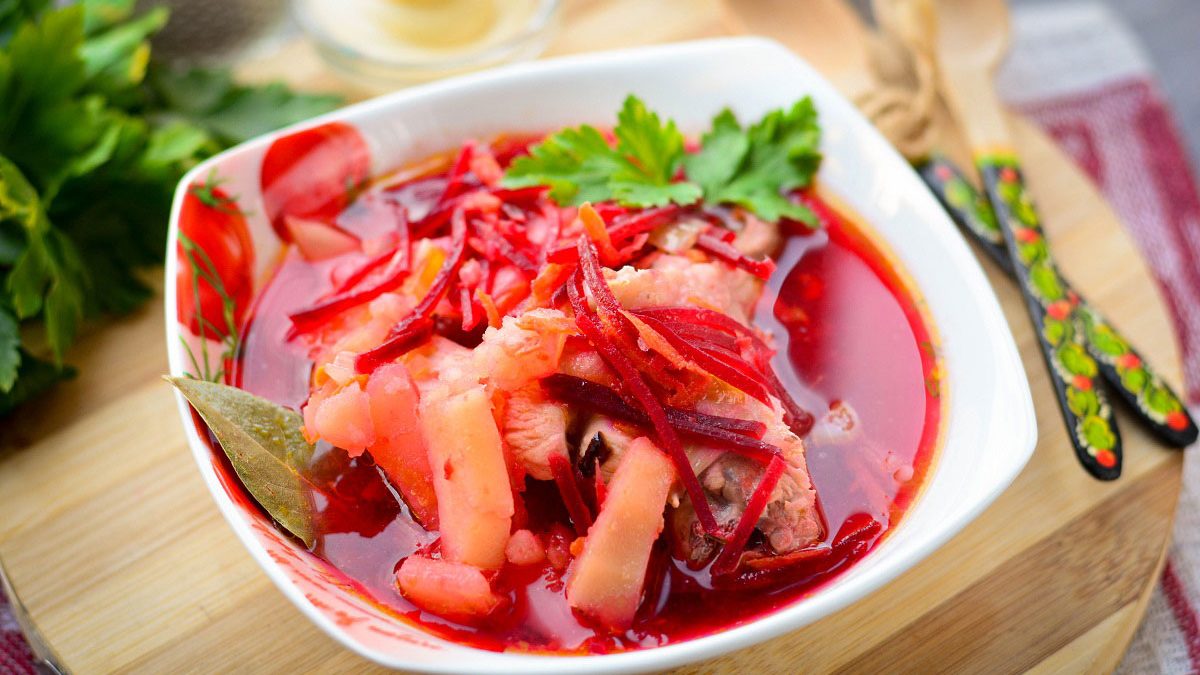 Rich borscht without cabbage – homemade will definitely ask for supplements