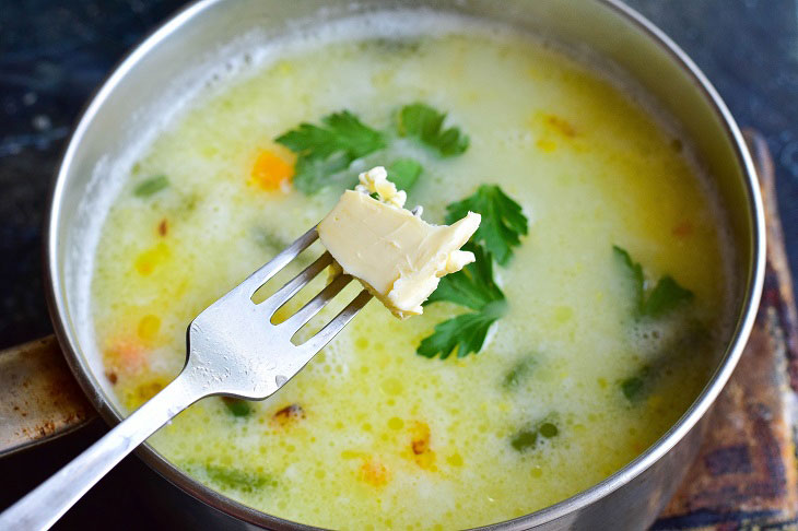 Ukrainian potato soup - delicious instant vegetable broth