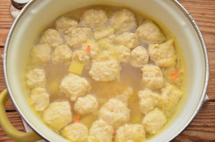 Potato soup with meatballs - a great option for a hearty and tasty lunch