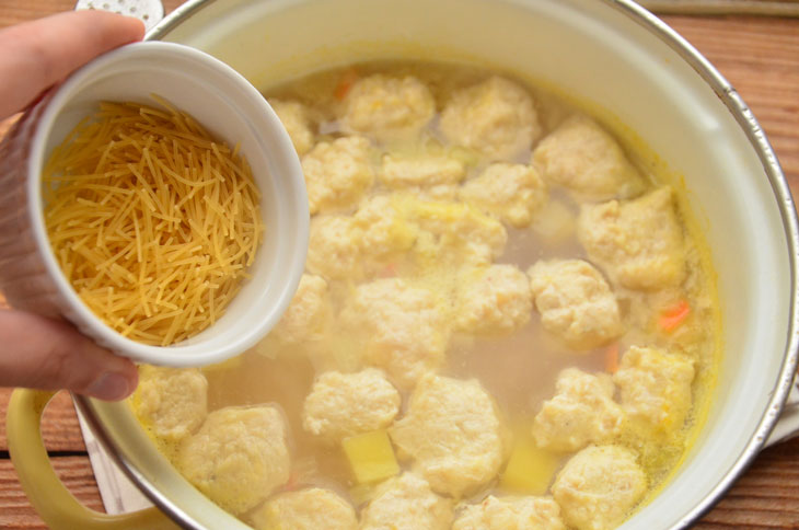 Potato soup with meatballs - a great option for a hearty and tasty lunch