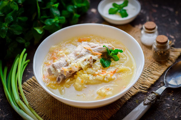 Kapustnyak according to the recipe of Zaporizhzhya Cossacks - an incredibly rich and fragrant soup