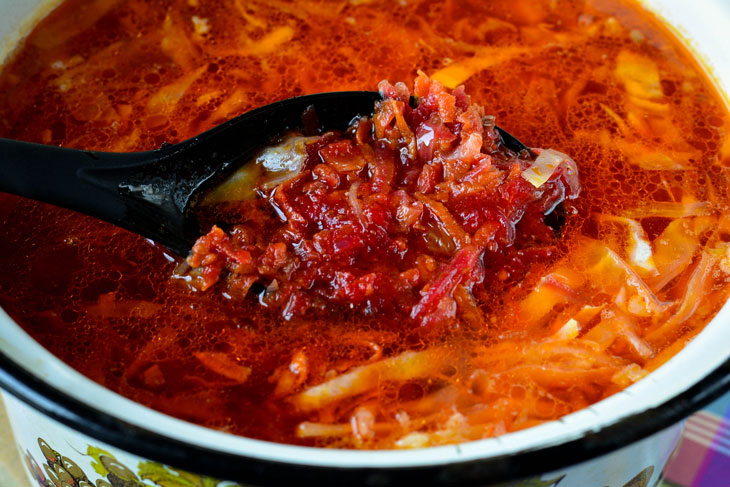 Lenten borsch - a hearty and tasty dish for every day