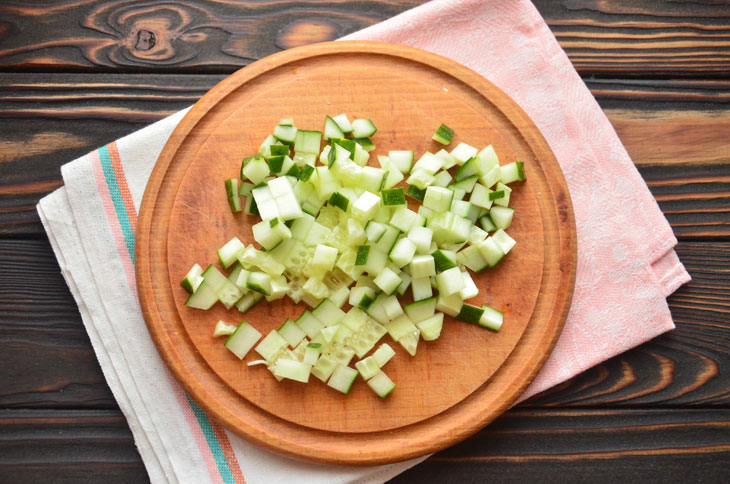 Okroshka in Azerbaijani - a step by step recipe with a photo