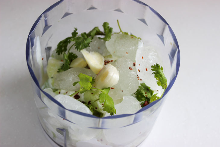 Cucumber gazpacho - a light, refreshing summer soup