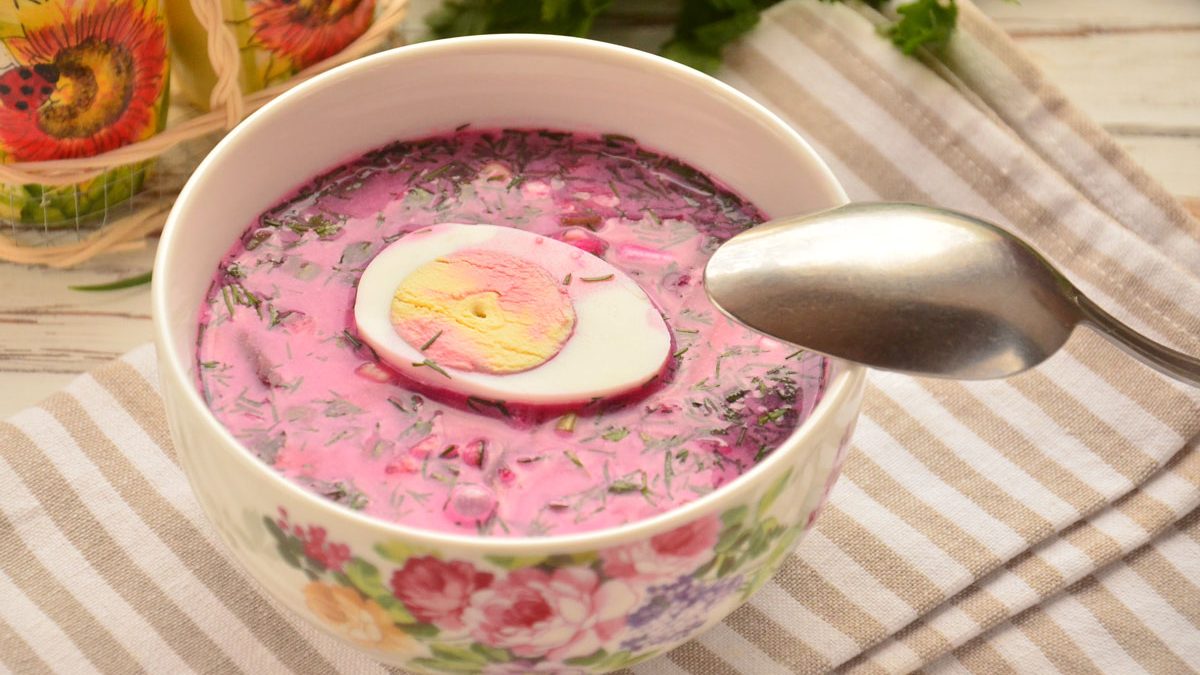 Cold “Beetroot” – a simple and refreshing soup for the summer
