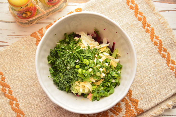 Cold "Beetroot" - a simple and refreshing soup for the summer