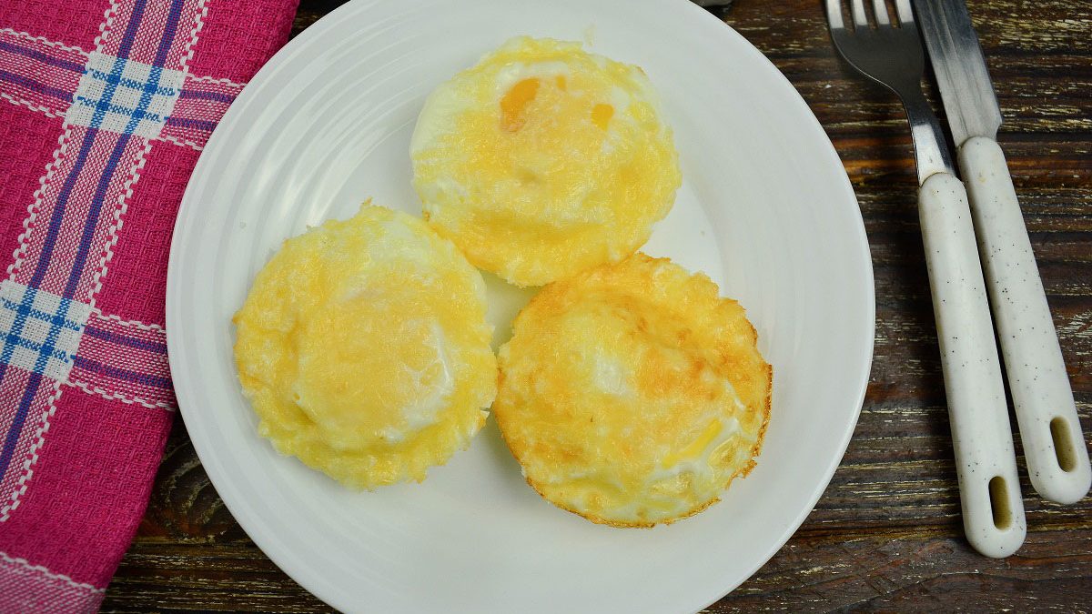 Oven mini scrambled eggs – a quick and easy breakfast dish
