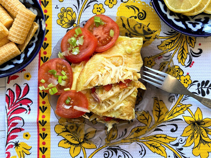 Denver omelet - a delicious and colorful breakfast dish