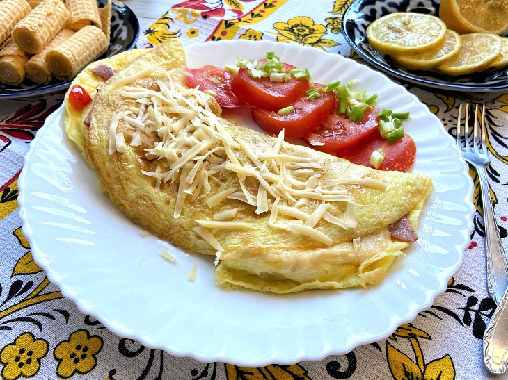 Denver omelet - a delicious and colorful breakfast dish