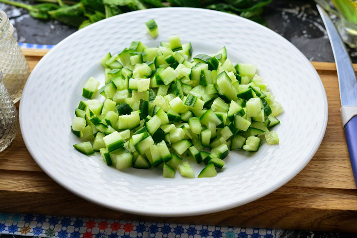 Salad "Shirazi" - a delicious recipe of Iranian cuisine