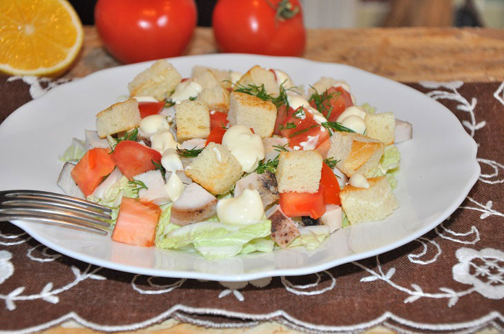 Caesar in Russian - a delicious and original recipe