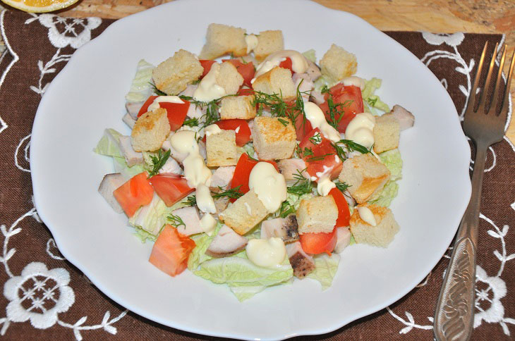 Caesar in Russian - a delicious and original recipe