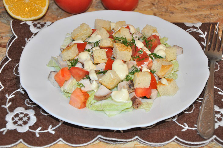 Caesar in Russian - a delicious and original recipe