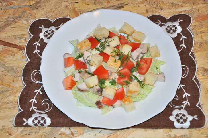 Caesar in Russian - a delicious and original recipe