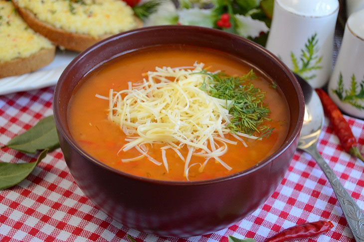 Italian lentil soup - thick, hearty and flavorful