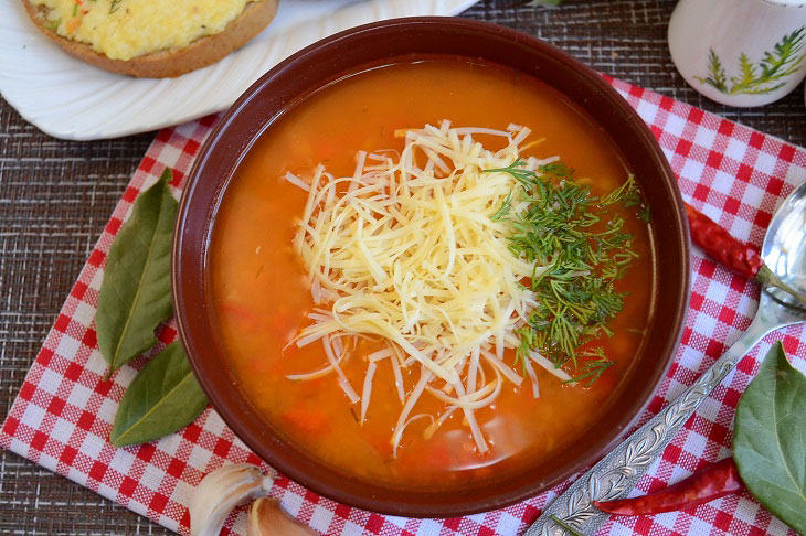 Italian lentil soup - thick, hearty and flavorful