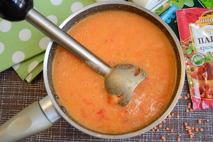 Italian lentil soup - thick, hearty and flavorful