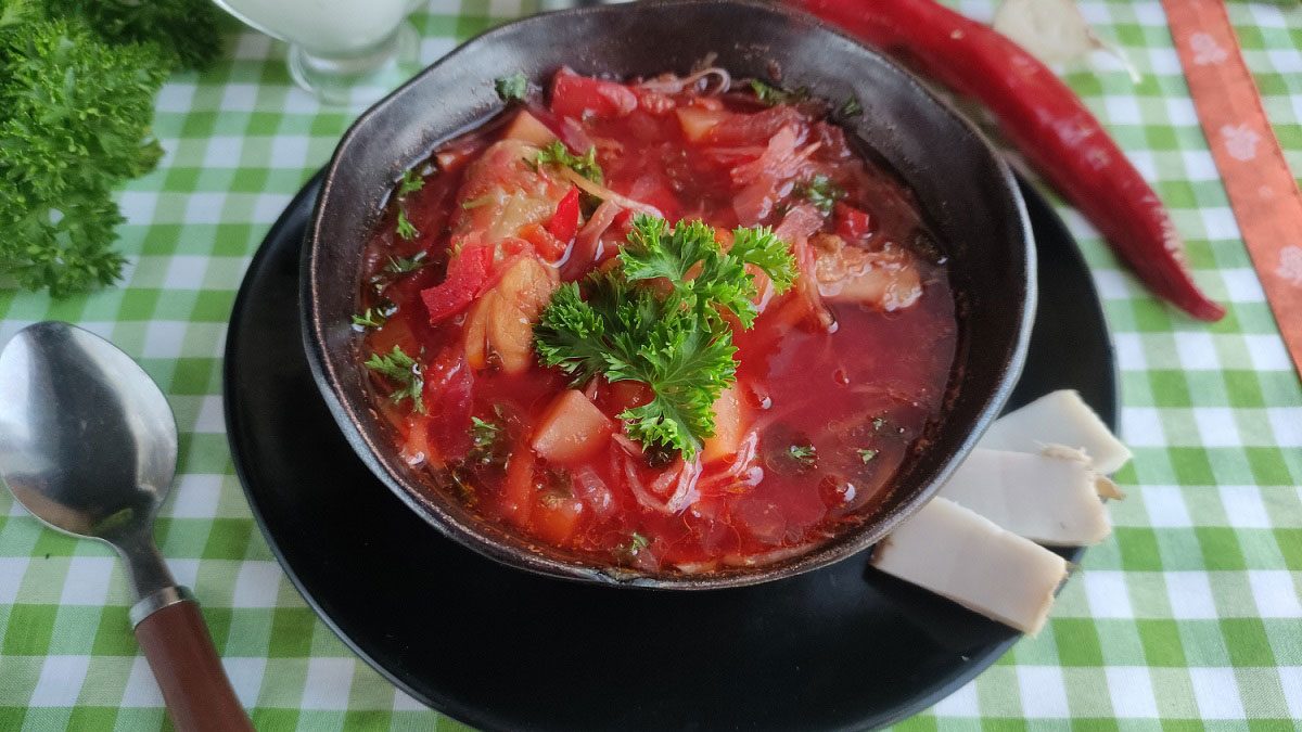 Fried borscht – quick, easy and tasty