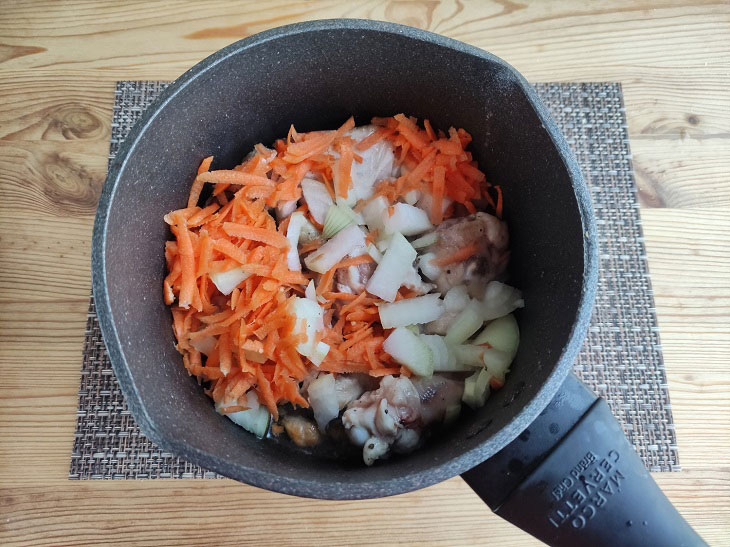 Fried borscht - quick, easy and tasty