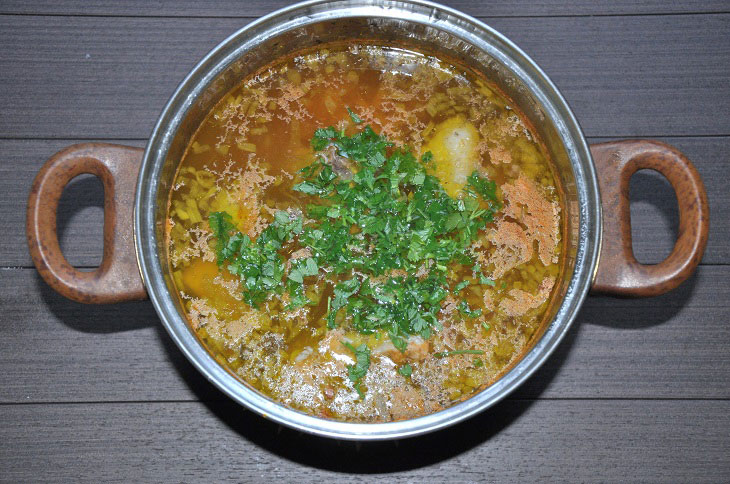 Tomato zupa - a delicious first course of Polish cuisine