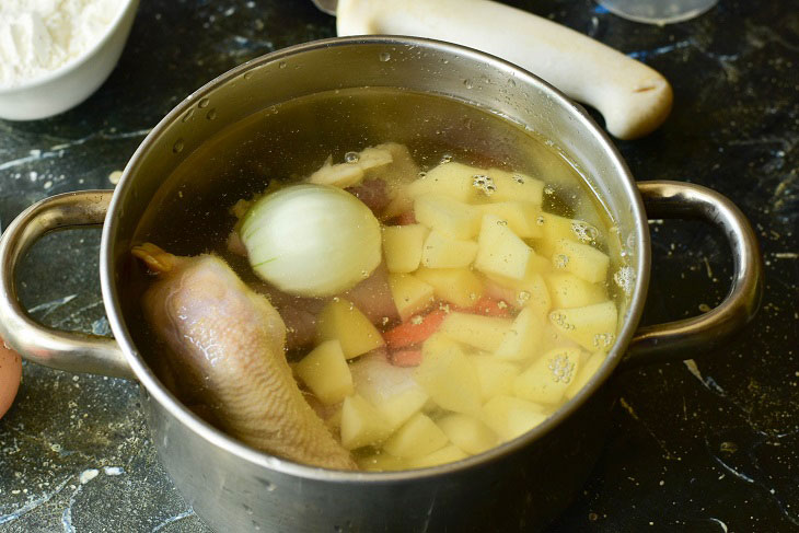 Soup "Umach" - a delicious first dish of Tatar cuisine