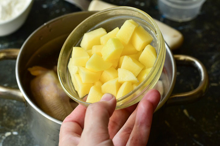 Soup "Umach" - a delicious first dish of Tatar cuisine