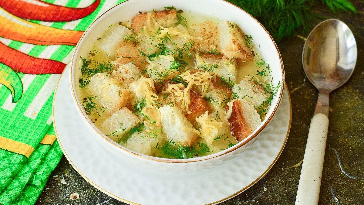 Czech soup “Chesnechka” – a delicious and original recipe
