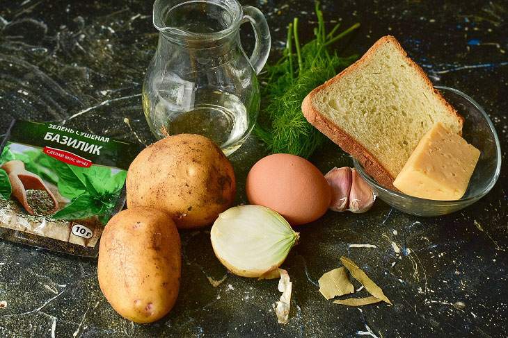 Czech soup "Chesnechka" - a delicious and original recipe