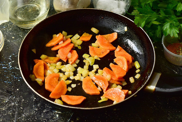 Czech bean soup - rich and tasty