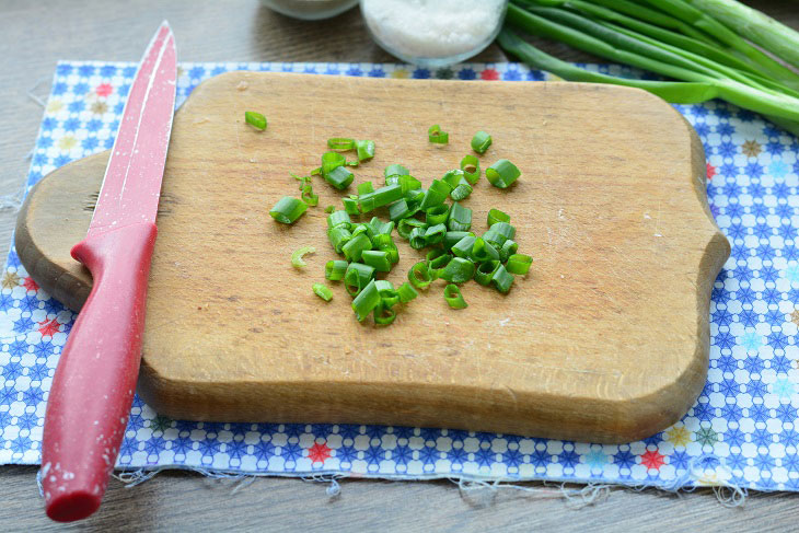 Okroshka on ryazhenka - perfect for summer