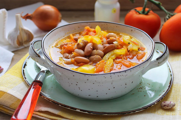 Bulgarian soup "Bob Chorba" - hearty and tasty