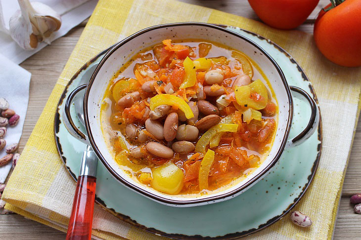 Bulgarian soup "Bob Chorba" - hearty and tasty