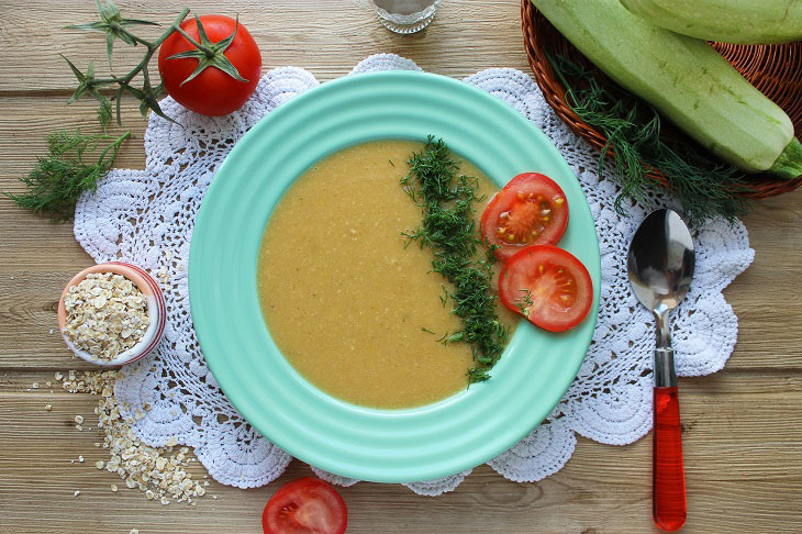 Soup puree "Unloading" - an excellent recipe for diet food