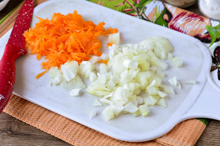 Borscht in a pan - a quick and affordable recipe for your favorite dish