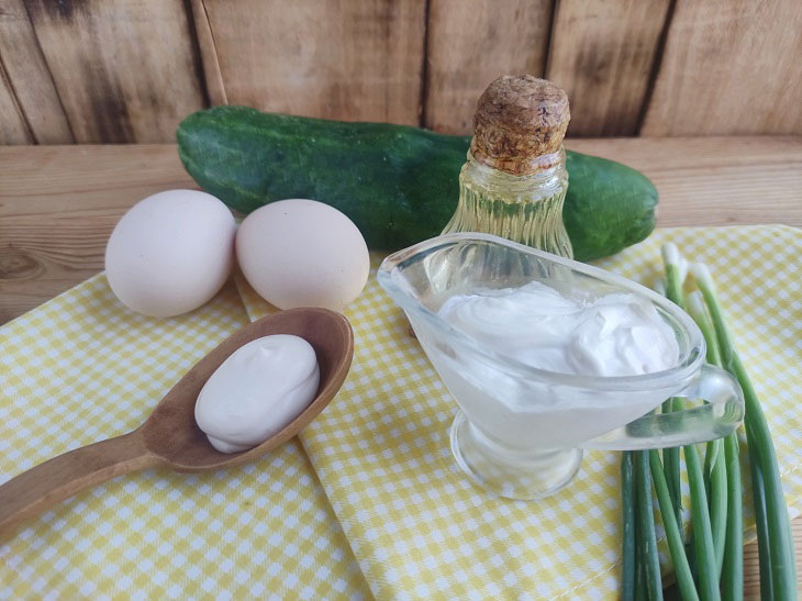 Fried cucumbers with eggs - an interesting and appetizing snack