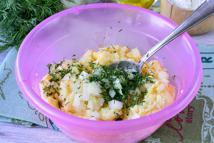 Potatoes with cheese - a quick recipe for a hearty snack