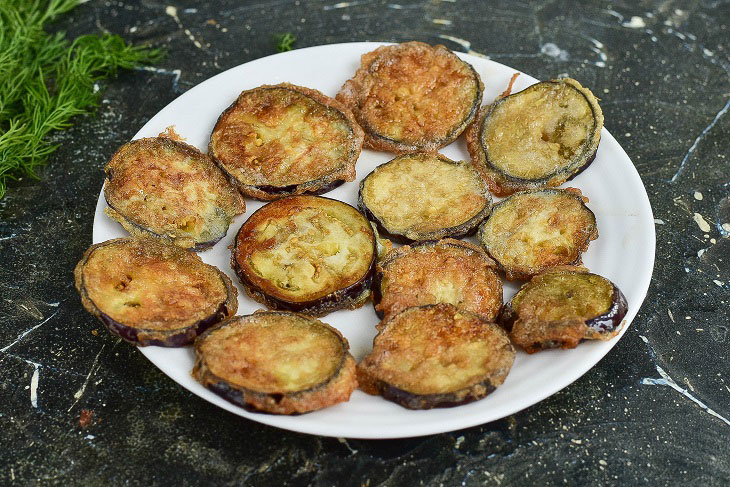 Oriental eggplant - a beautiful and mouth-watering appetizer