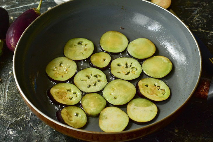 Eggplant acecils - an unusual Georgian appetizer